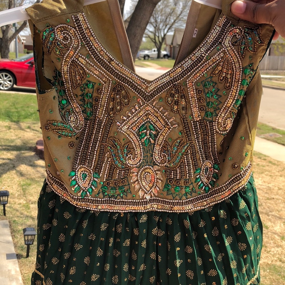 Girls rhinestone dress